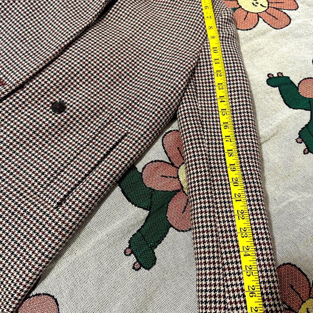 Zara women’s tailored checkered coat 🇬🇧 - Picture 8 of 9